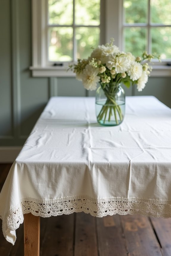 cozy vintage linens charm