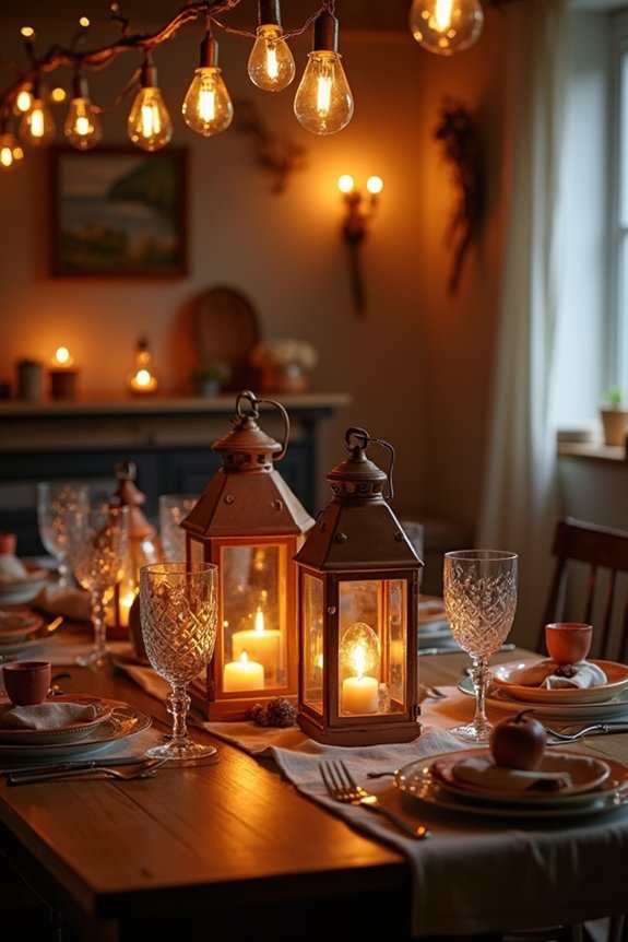 cozy warm lighting ambiance