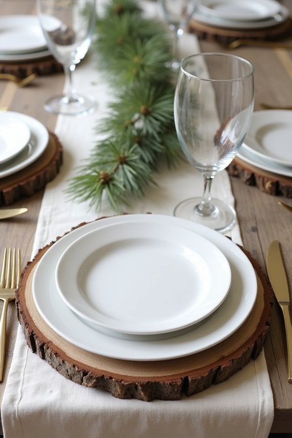 cozy winter tablescape foundation