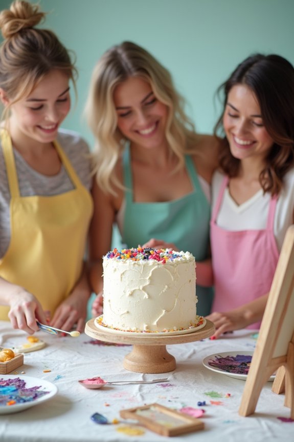 creative cake decorating party