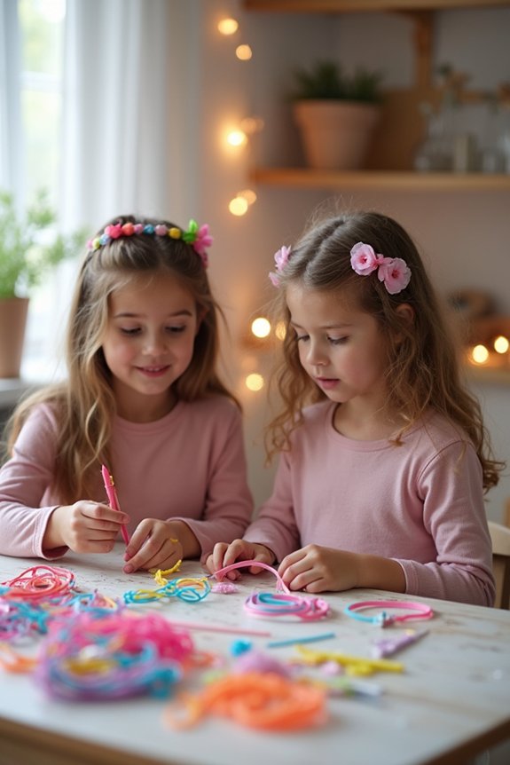 creative craft sleepover fun