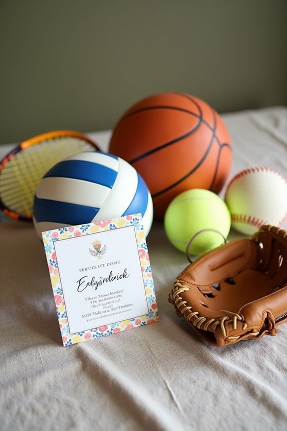 creative sports event invitations