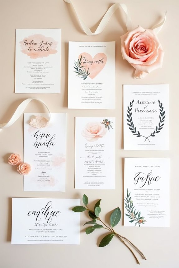 creative vow renewal invitations