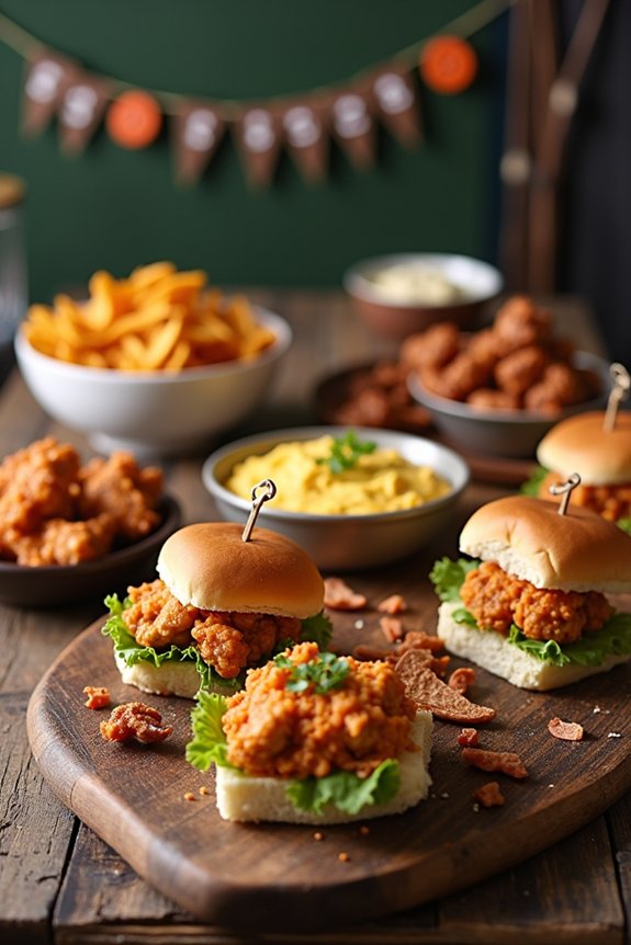 crowd pleasing game day menu