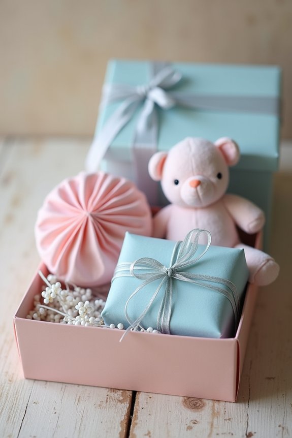 curated gender reveal gift sets