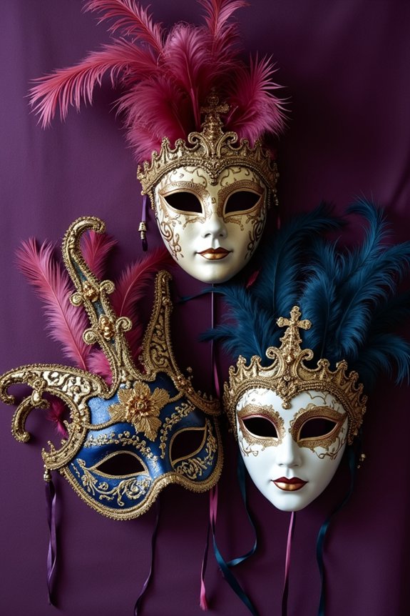 custom masks enhance invitations