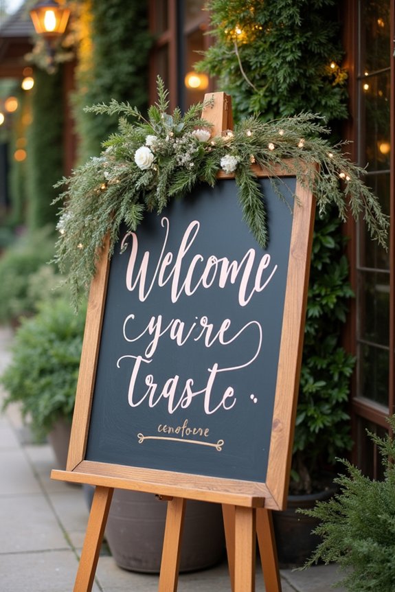 custom signs enhance guest experience