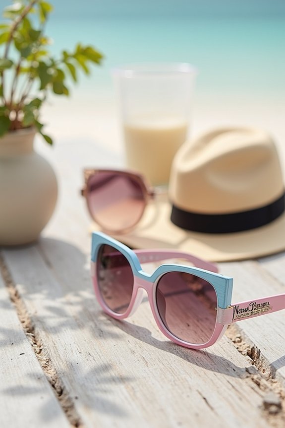customized beach party sunglasses
