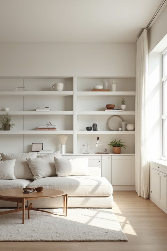 declutter for spacious living