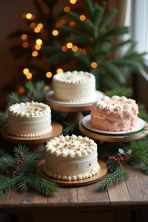 delicious christmas eve cakes