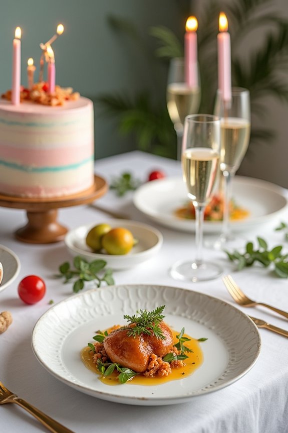 delicious food for celebration