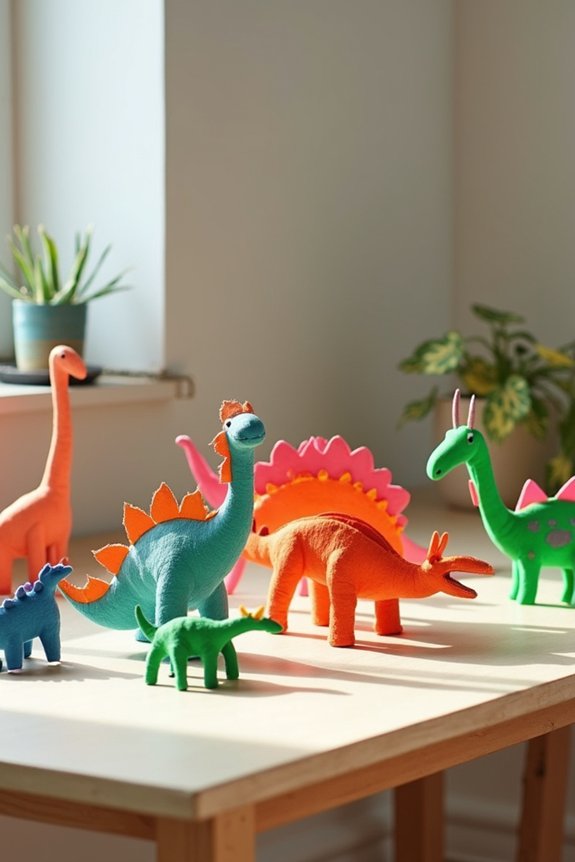 dinosaur themed kids crafts