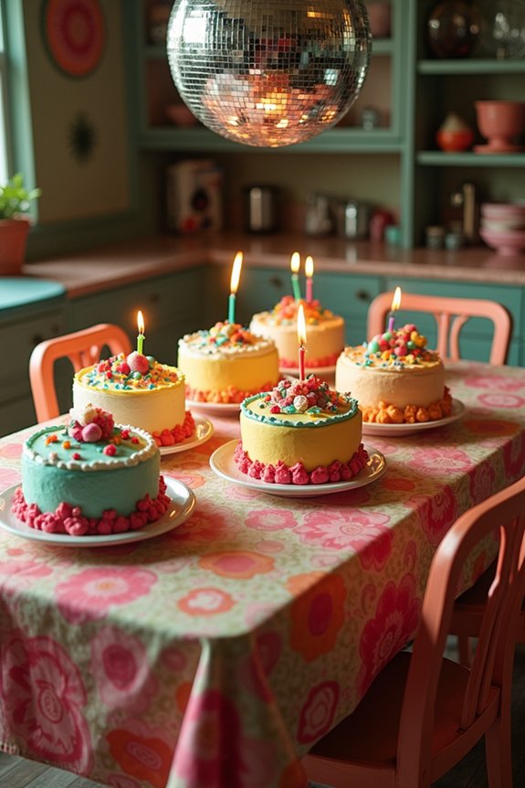 disco themed cake ideas