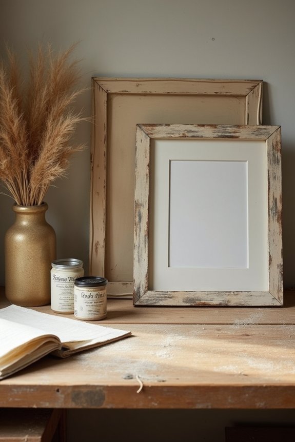 diy antique style picture frames