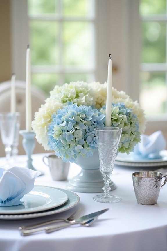 diy christening centerpiece ideas
