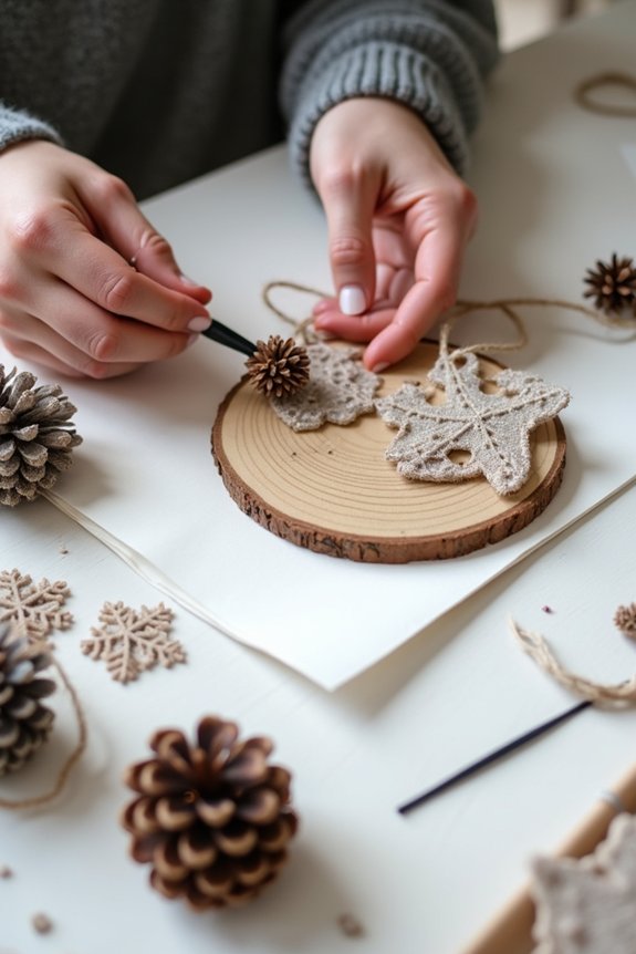 diy christmas ornaments crafting