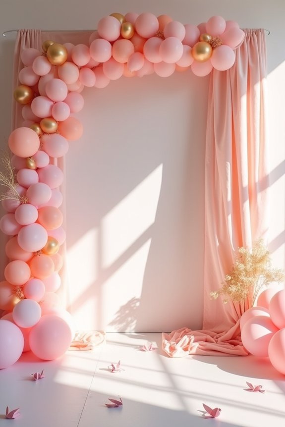 diy gender reveal backdrops