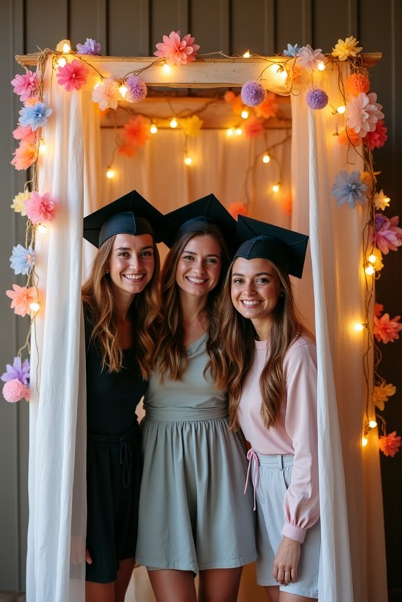 diy graduation photo booth