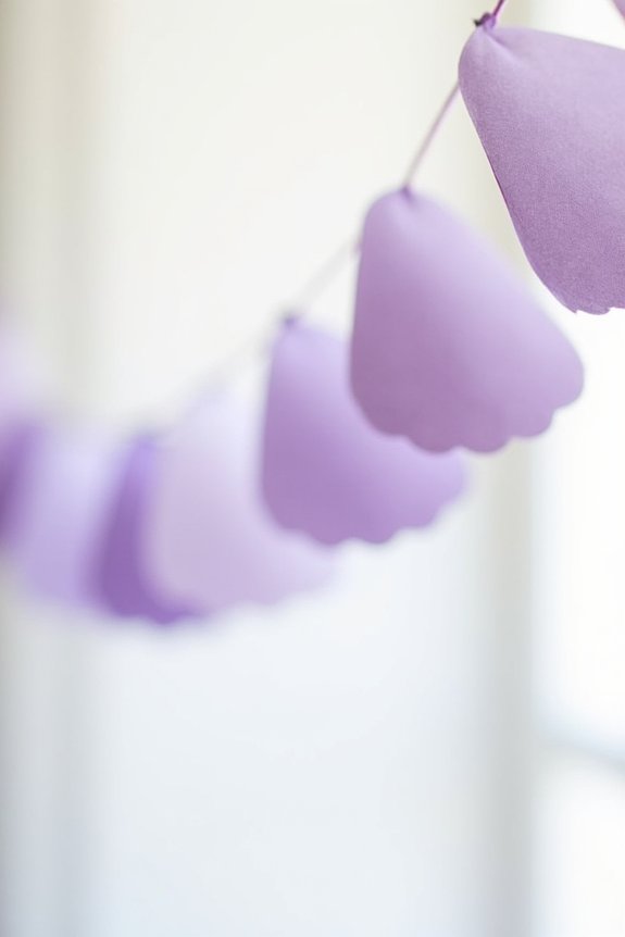 diy purple party decorations