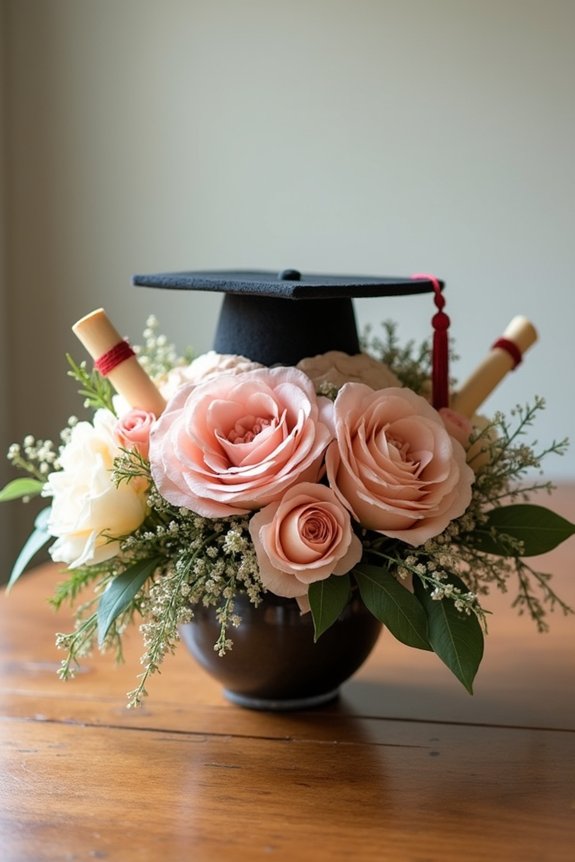 diy unique graduation centerpieces