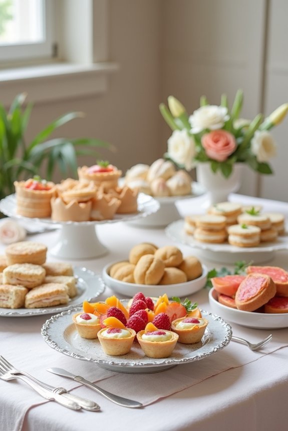 easy finger foods menu