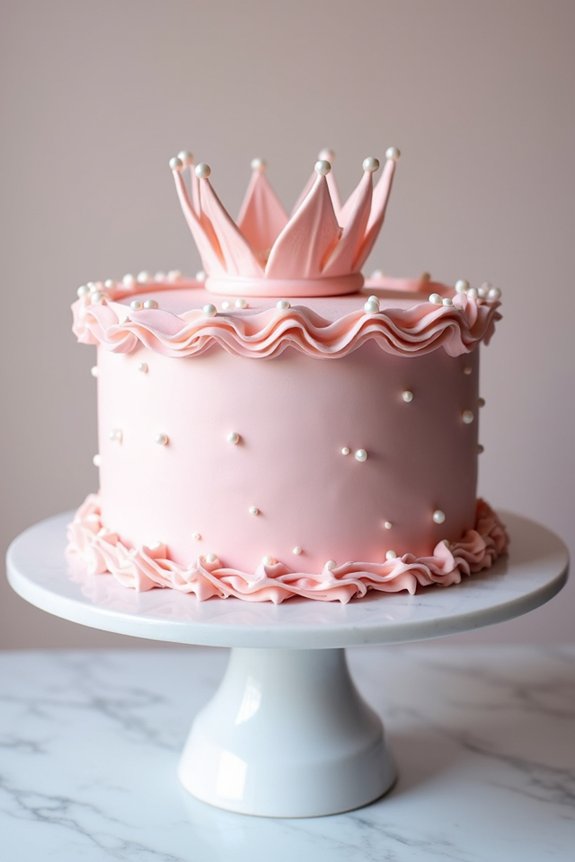 easy princess cake decorating