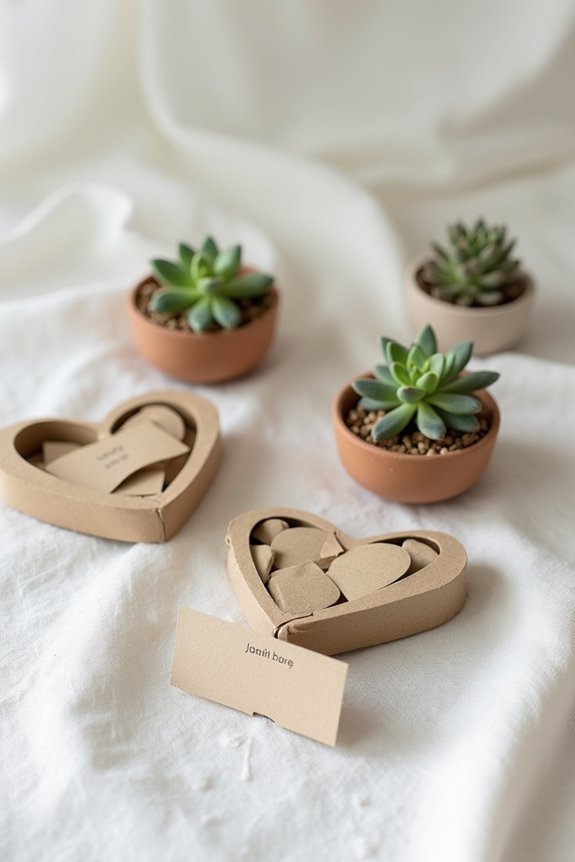 eco friendly baptism celebration favors