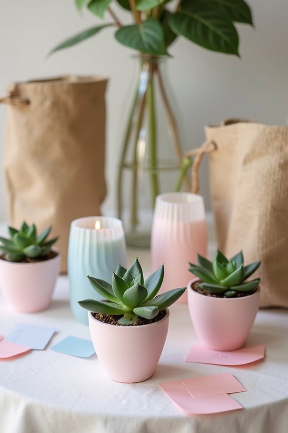 eco friendly celebratory favors