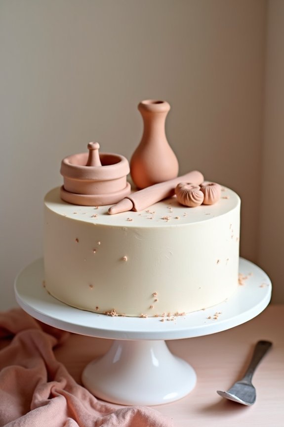edible pottery tool decorations