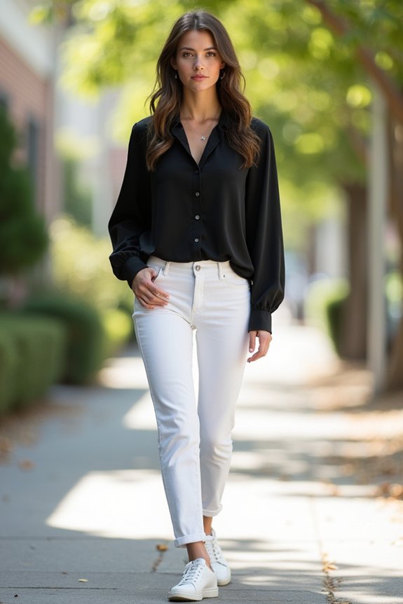 effortless black and white style