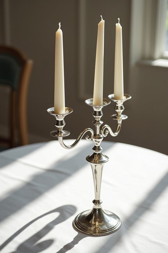 elegant ambiance with candles