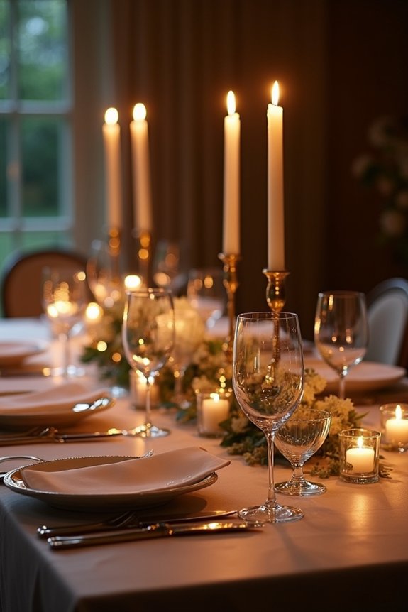 elegant ambient celebration lighting