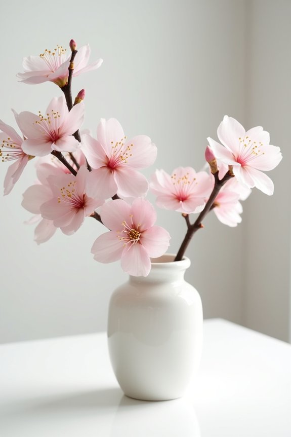 elegant cherry blossom arrangements