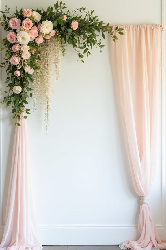 elegant floral backdrop designs