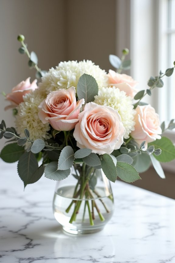 elegant floral birthday arrangements