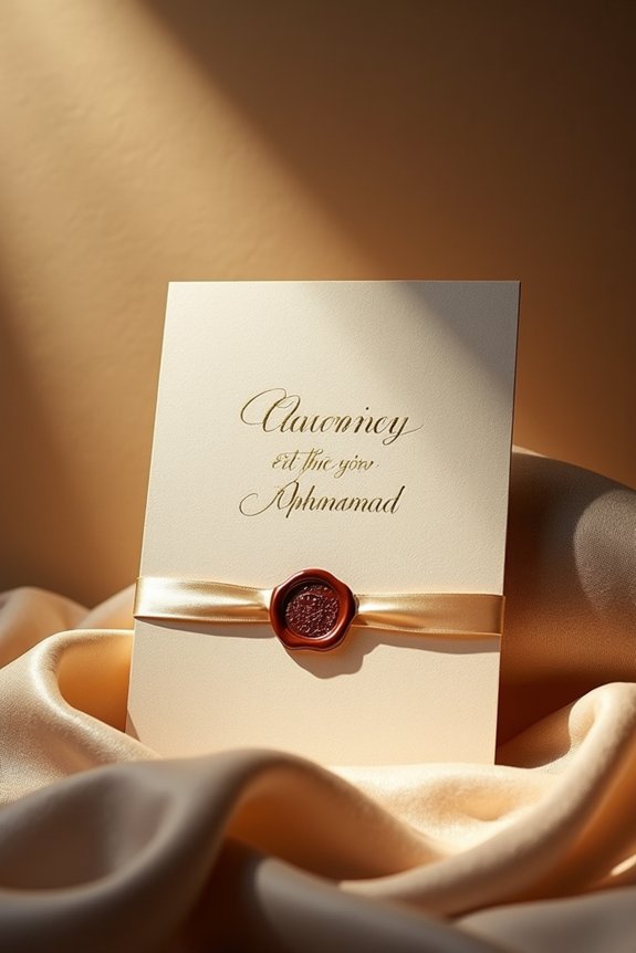 elegant keepsake hollywood invitations