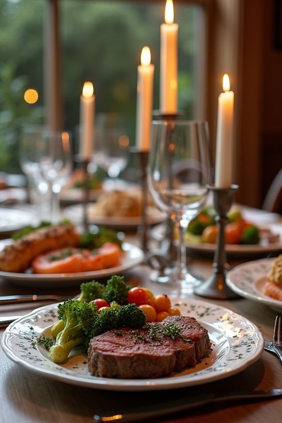 elegant main courses chosen