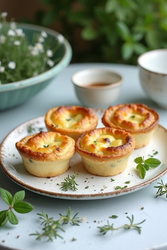 elegant mini quiches recipe