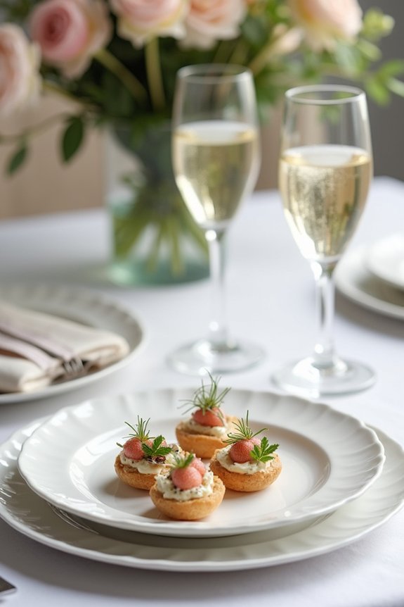 elegant small plates ideas