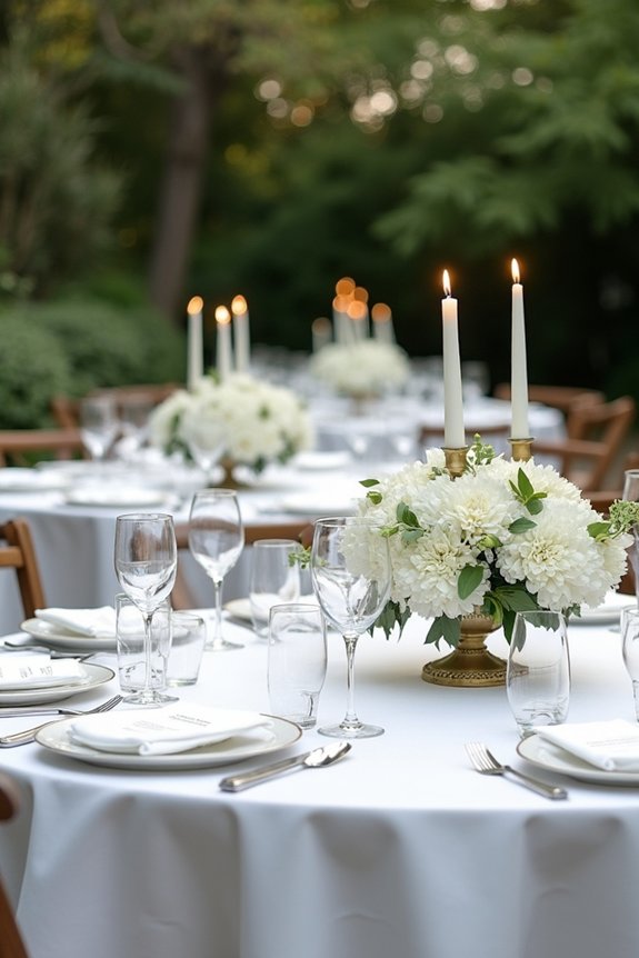 elegant white d cor ideas