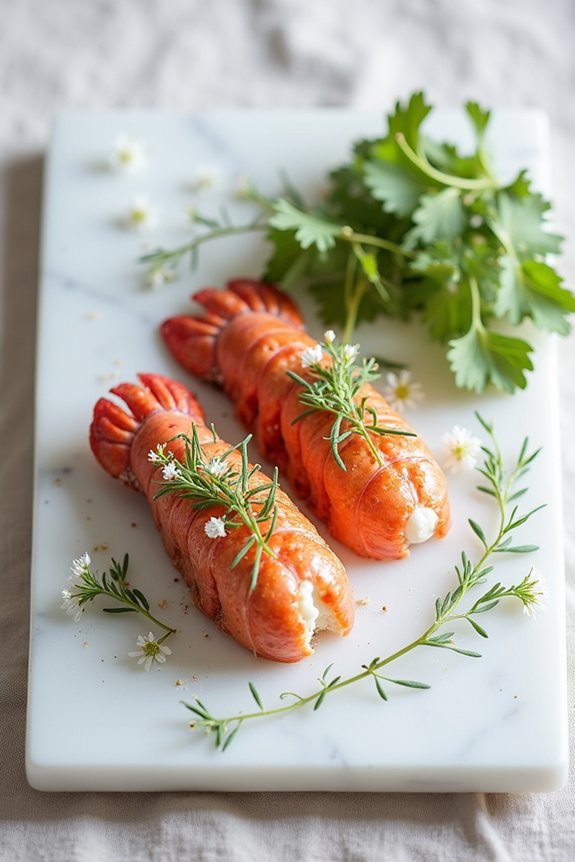 elegant white seafood dishes