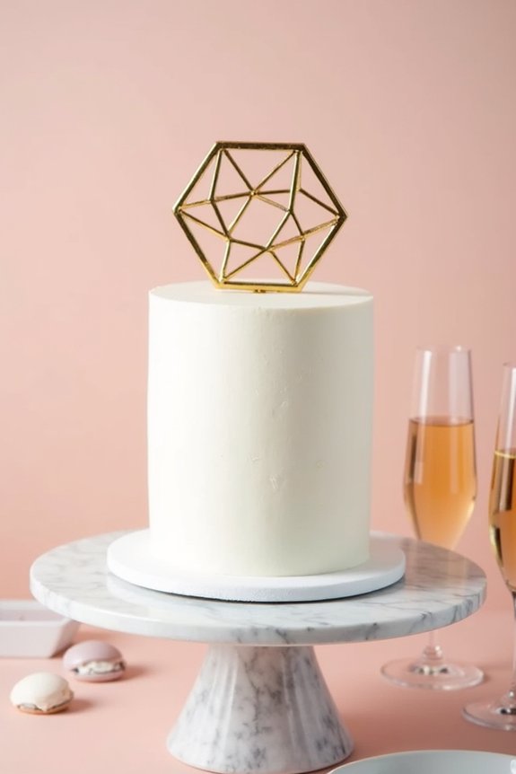 elevate birthday cake presentation