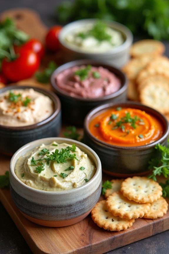 elevate happy hour dips