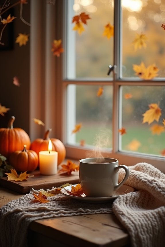 embrace cozy autumn vibes
