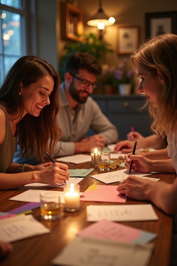 emotional connection through letters