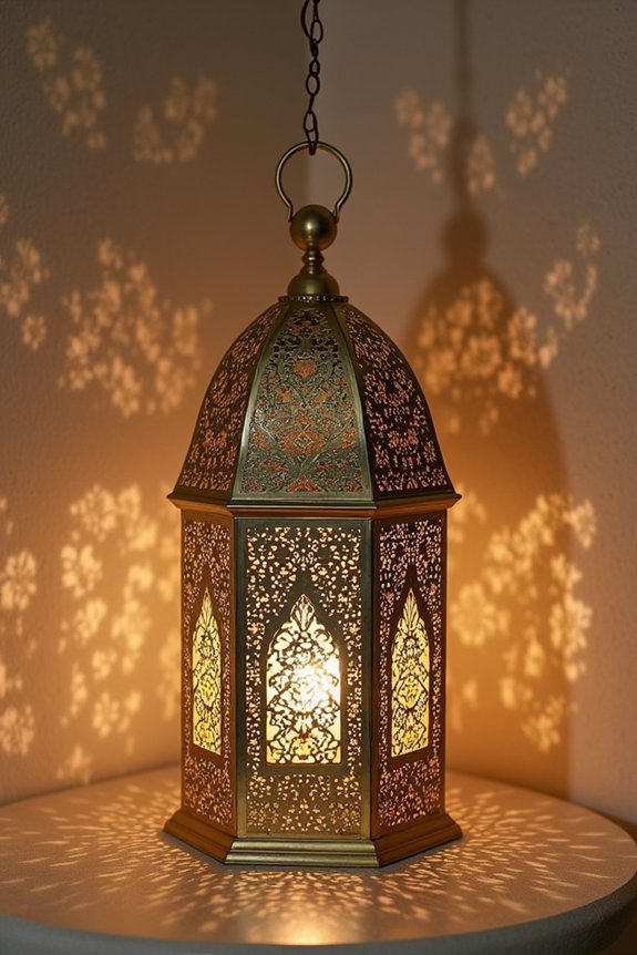 enchanting moroccan lanterns ambiance