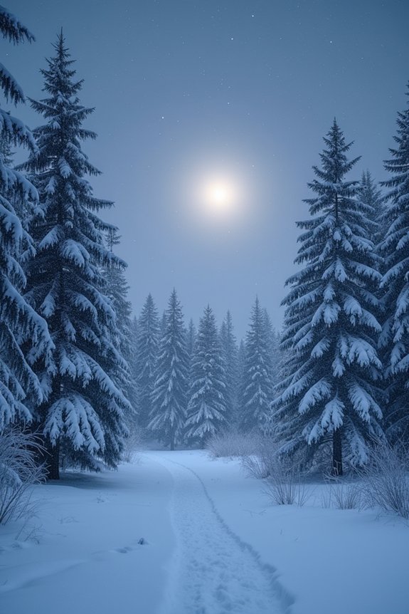 enchanting winter wonderland scenes