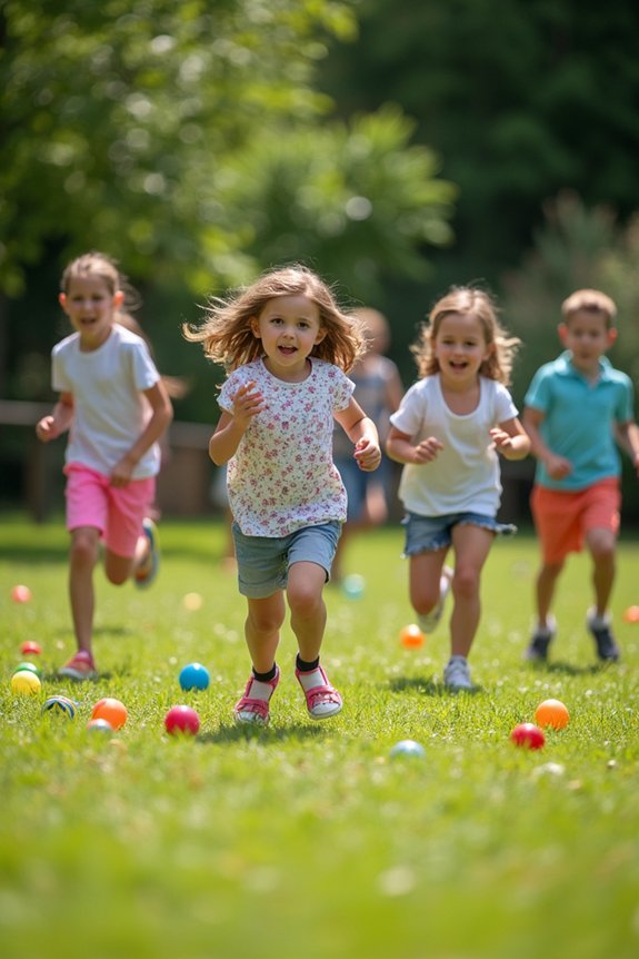 energetic outdoor team games