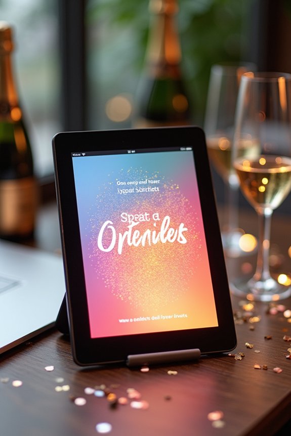 engaging online invitation features