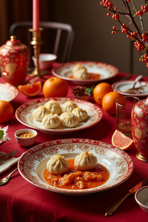 festive lunar new year display